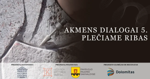 Pakruojyje „Akmens dialogai“ kvies į tris meno erdves