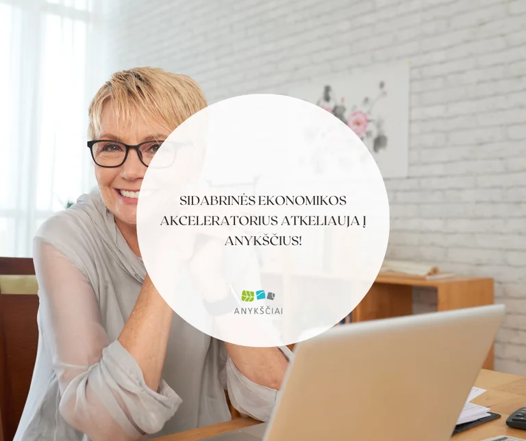 Anykščiuose – verslumo programa vyresniems nei 50 metų gyventojams