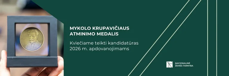 Iki spalio 1-osios galima siūlyti kandidatus medaliui