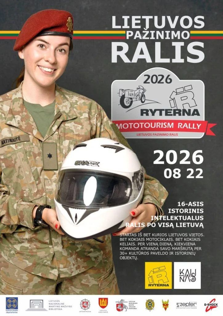 Motociklininkai kviečiami atstovauti Klaipėdos rajonui rugpjūčio 22 d. vyksiančiame „Ryterna Mototourism Rally“