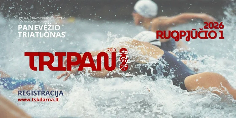 Panevėžio triatlonas rugpjūčio 1-ąją: renginys nemokamas: ką svarbu žinoti