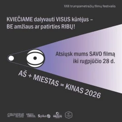Panevėžyje „AŠ + MIESTAS = KINAS“ – rugsėjo 12-ąją nemokamai