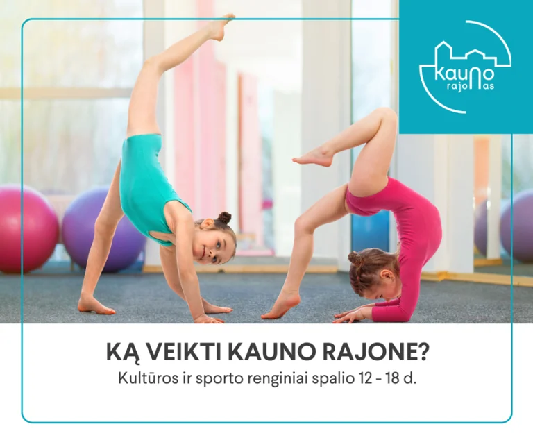 Kauno rajone spalio 13–18 d. – koncertai, sportas ir nemokami renginiai