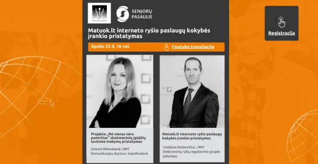 Pakruojo gyventojams – nemokama paskaita apie interneto kokybę